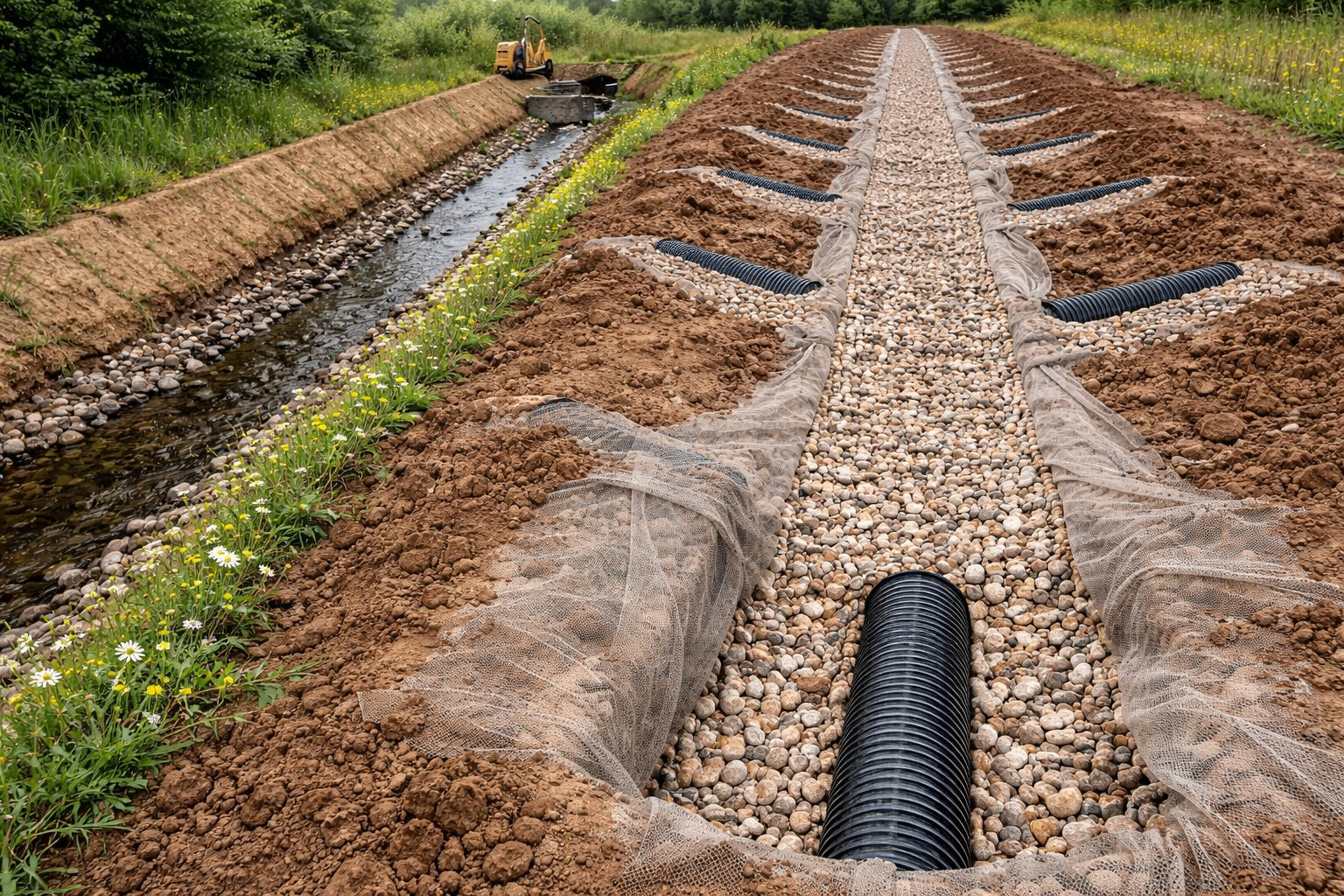 Drainage Installation & Remedial Works